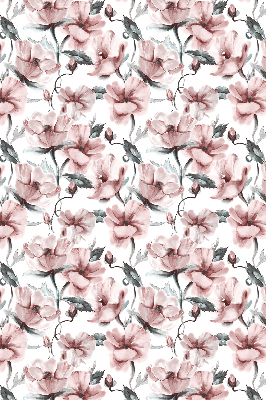 Blackout roller blind Pink flowers