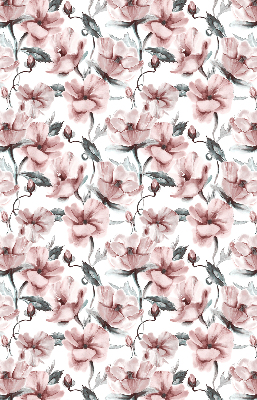 Blackout roller blind Pink flowers