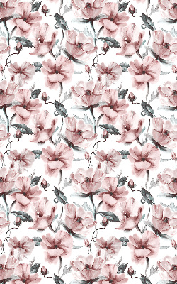 Blackout roller blind Pink flowers