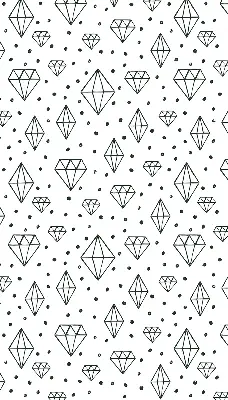 Blackout roller blind with a diamond pattern