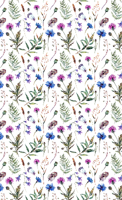Blackout roller blind Colorful flowers