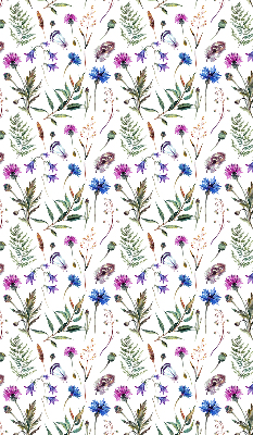 Blackout roller blind Colorful flowers