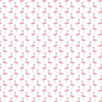 Blackout roller blind for window Flamingos