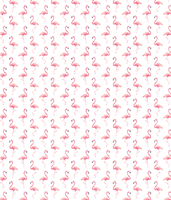 Blackout roller blind for window Flamingos