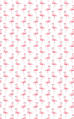 Blackout roller blind for window Flamingos