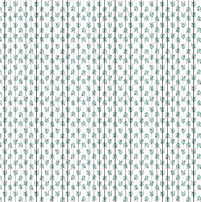 Fabric roller blind for window Small colorful fir trees