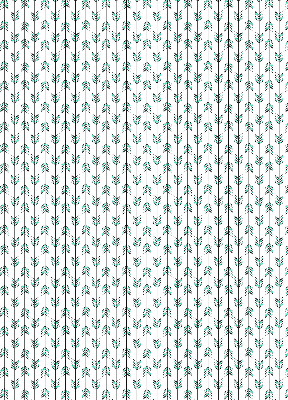 Fabric roller blind for window Small colorful fir trees