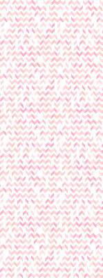 Blackout roller blind Pink up and down arrows