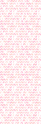 Blackout roller blind Pink up and down arrows