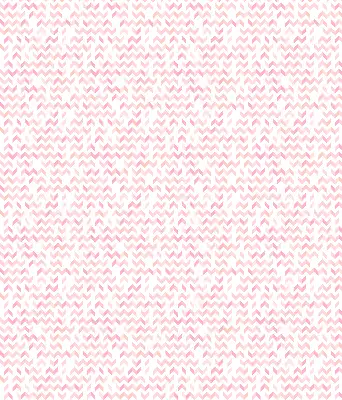 Blackout roller blind with pink up and down arrows pattern