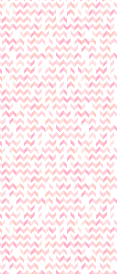 Blackout roller blind Pink up and down arrows