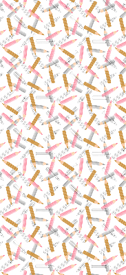 Blackout roller blind Crayons