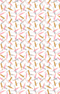 Blackout roller blind Crayons