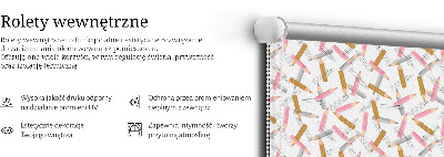 Blackout roller blind Crayons