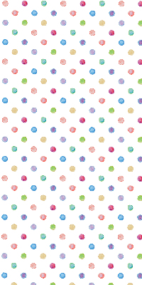 Blackout roller blind for window Colorful dots