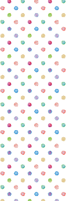 Blackout roller blind for window Colorful dots