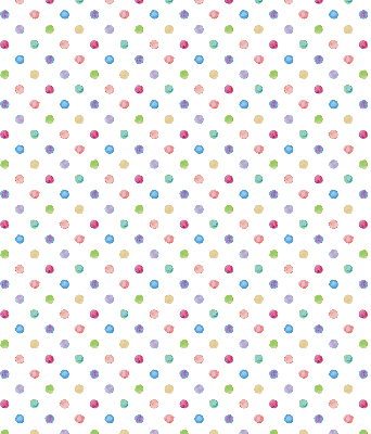 Blackout roller blind for window Colorful dots
