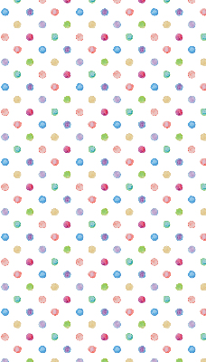 Blackout roller blind for window Colorful dots
