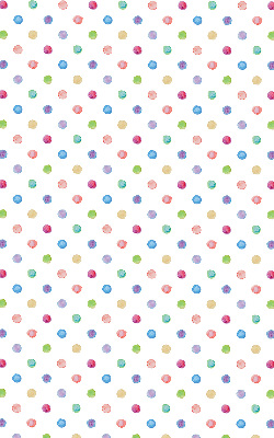 Blackout roller blind for window Colorful dots