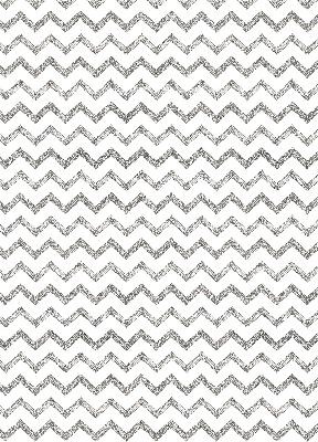 Fabric roller blind for window Gray horizontal zigzags