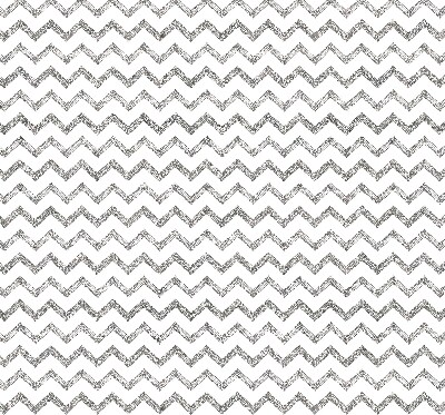 Fabric roller blind for window Gray horizontal zigzags