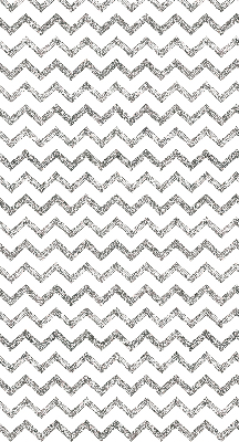 Fabric roller blind for window Gray horizontal zigzags