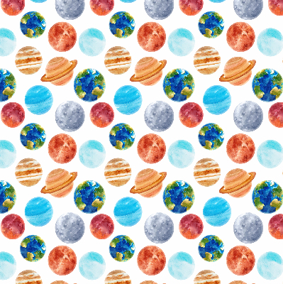 Blackout roller blind Planets