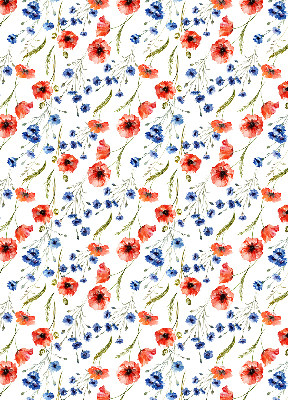 Fabric roller blind for window Poppy