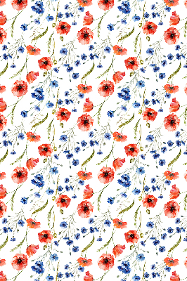 Fabric roller blind for window Poppy