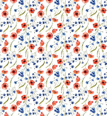 Fabric roller blind for window Poppy
