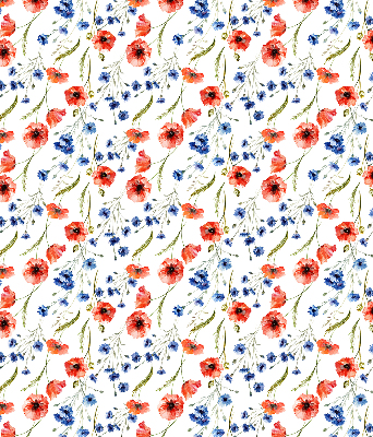 Fabric roller blind for window Poppy
