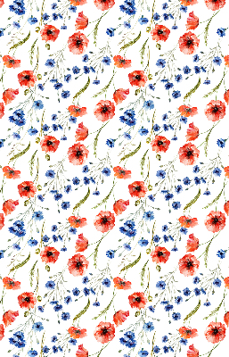 Fabric roller blind for window Poppy