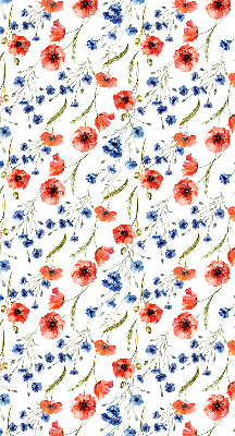 Fabric roller blind for window Poppy