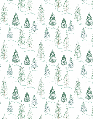 Blackout roller blind Trees