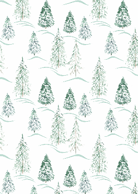 Blackout roller blind Trees