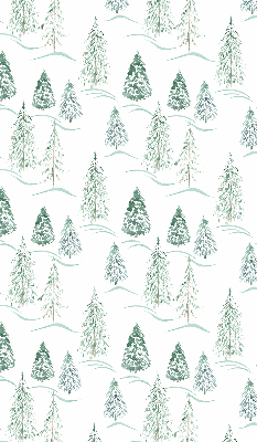 Blackout roller blind trees print