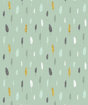 Fabric roller blind for window Colorful trees