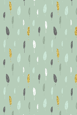 Fabric roller blind for window Colorful trees