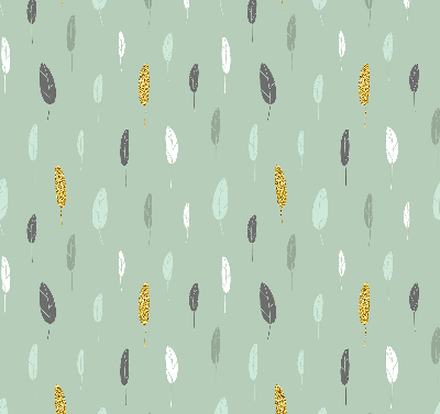 Fabric roller blind for window Colorful trees
