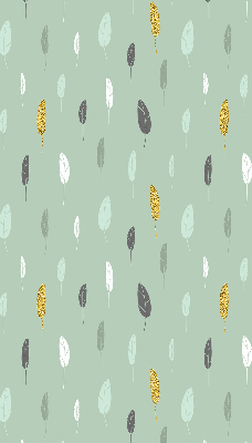 Fabric roller blind for window Colorful trees
