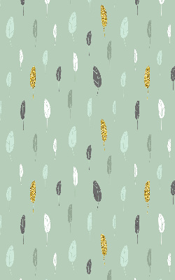 Fabric roller blind for window Colorful trees