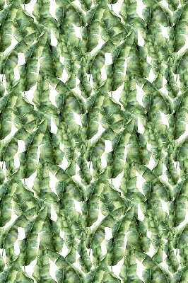 Fabric roller blind for window Leaves