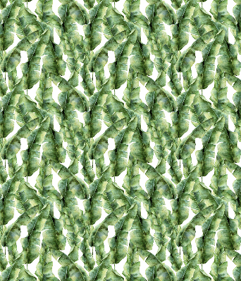 Fabric roller blind for window Leaves