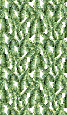 Fabric roller blind for window Leaves