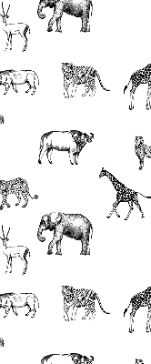 Blackout roller blind Animals