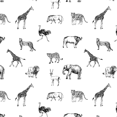 Blackout roller blind Animals