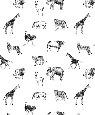 Blackout roller blind Animals