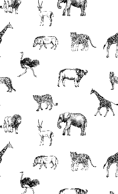 Blackout roller blind Animals