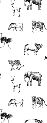 Blackout roller blind Animals
