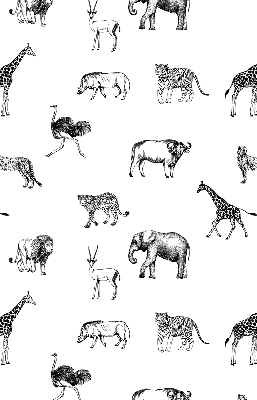 Blackout roller blind Animals